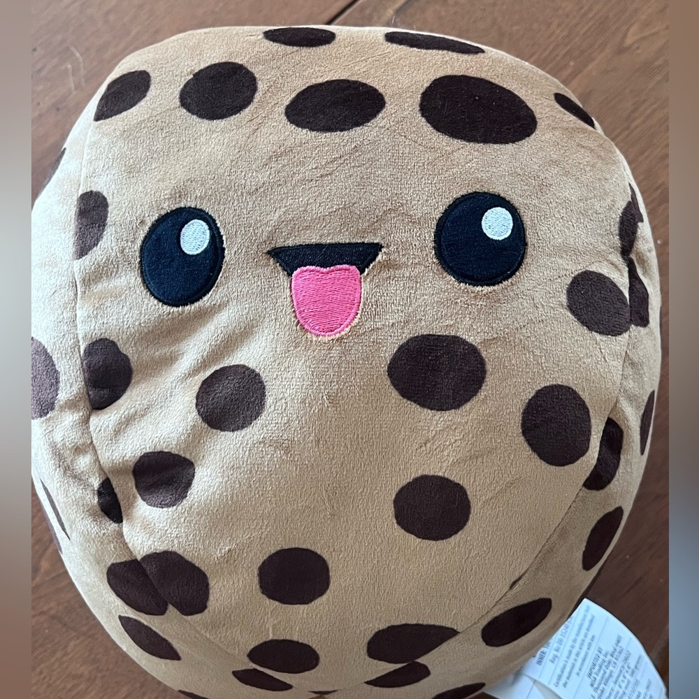 Cute Chocolate Chip Cookie-Like Stuffed Animal